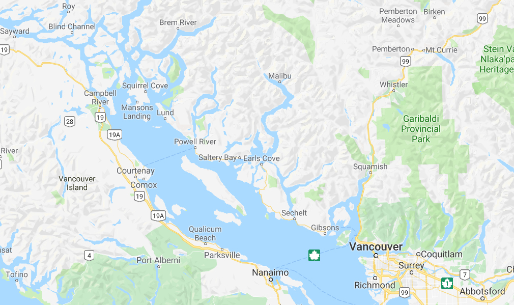 Vancouver-Map