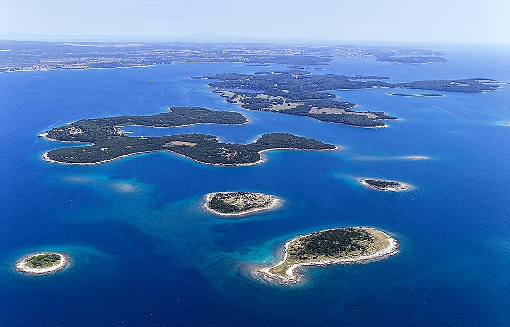 Aerial view of Islands
